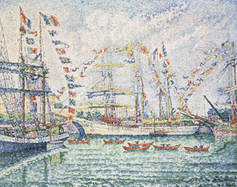 Paul Signac pardon of the newfoundlanders oil painting picture